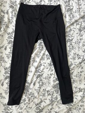 Black Fleece Lined Leggings